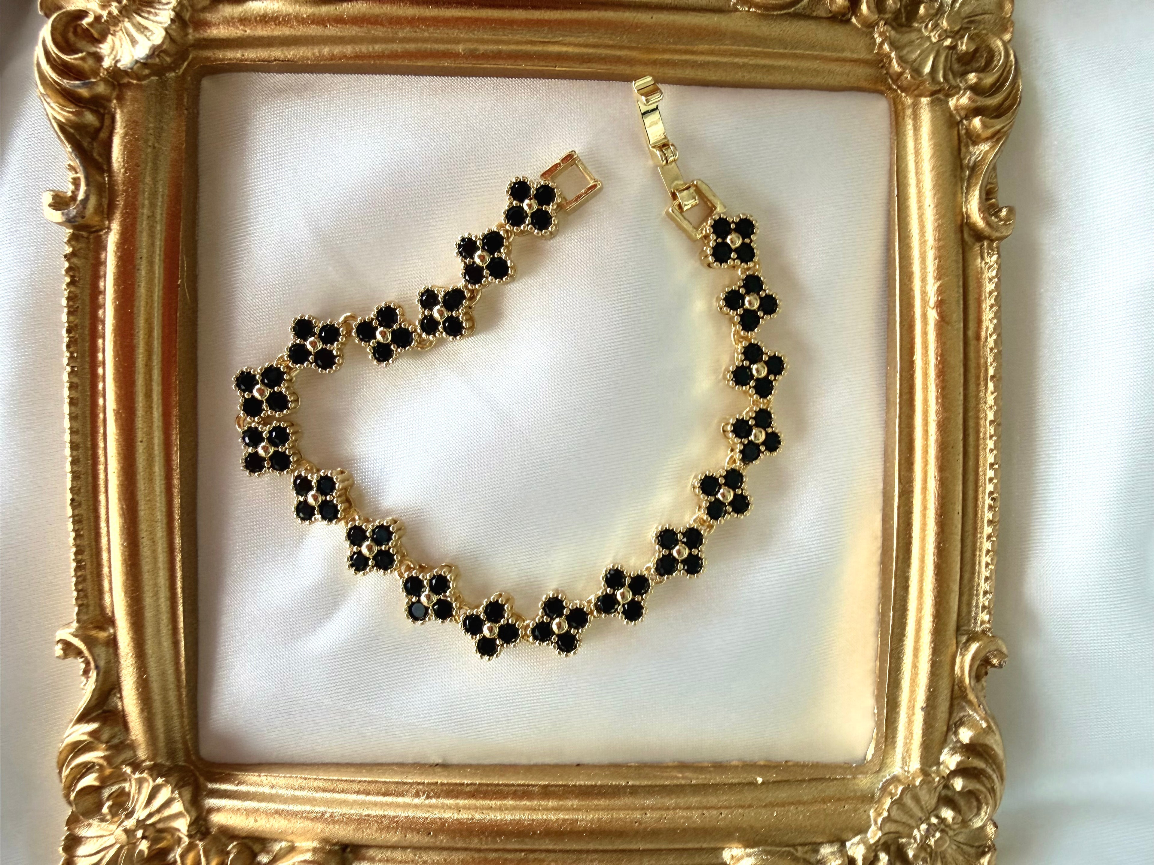 Bracciale Floréa Petals in Acciaio con Zirconi | Bracciale Fiore Donna