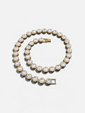 Collana e Bracciale Tennis Acciaio e Cristalli | Lumière Royale Colore Oro Argento