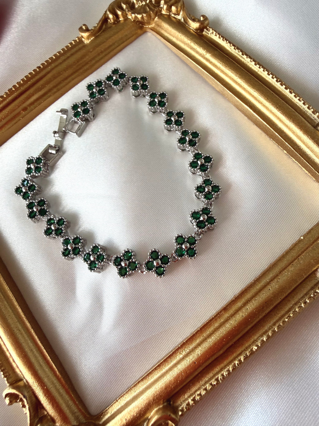 Bracciale Floréa Petals in Acciaio con Zirconi | Bracciale Fiore Donna