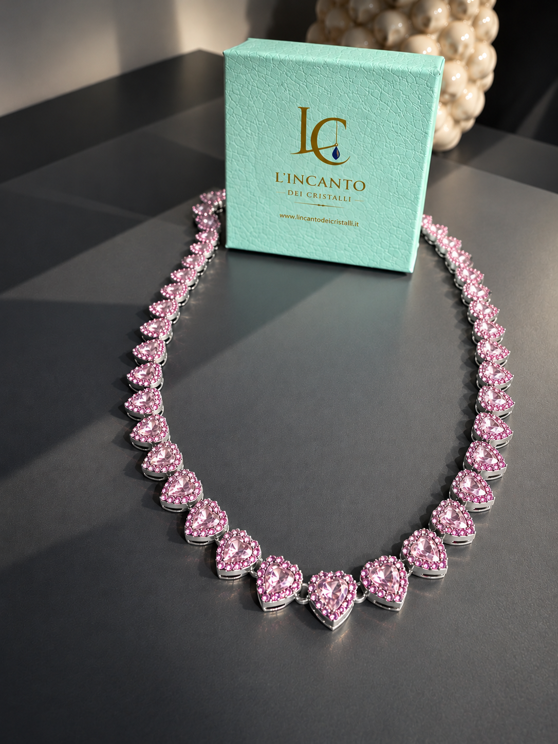 Lidia | Cuori di Luce | Collana e Bracciale Tennis con Zirconi ✨