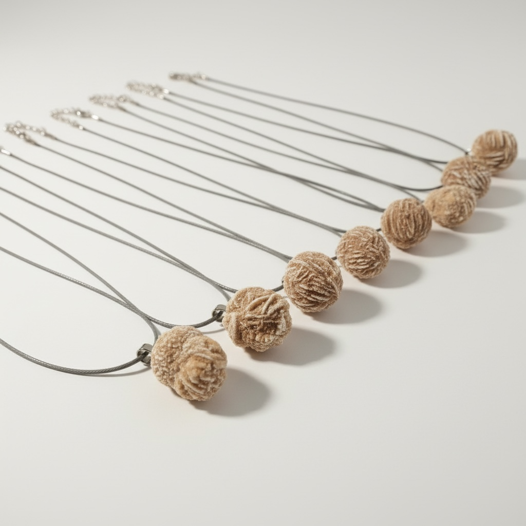 Rosa del Deserto | Terra Viva
Ciondolo Naturale di Chiarezza e Trasformazione

Ciondolo Rosa del Deserto Naturale – Collana Cristallo Grezzo Regolabile