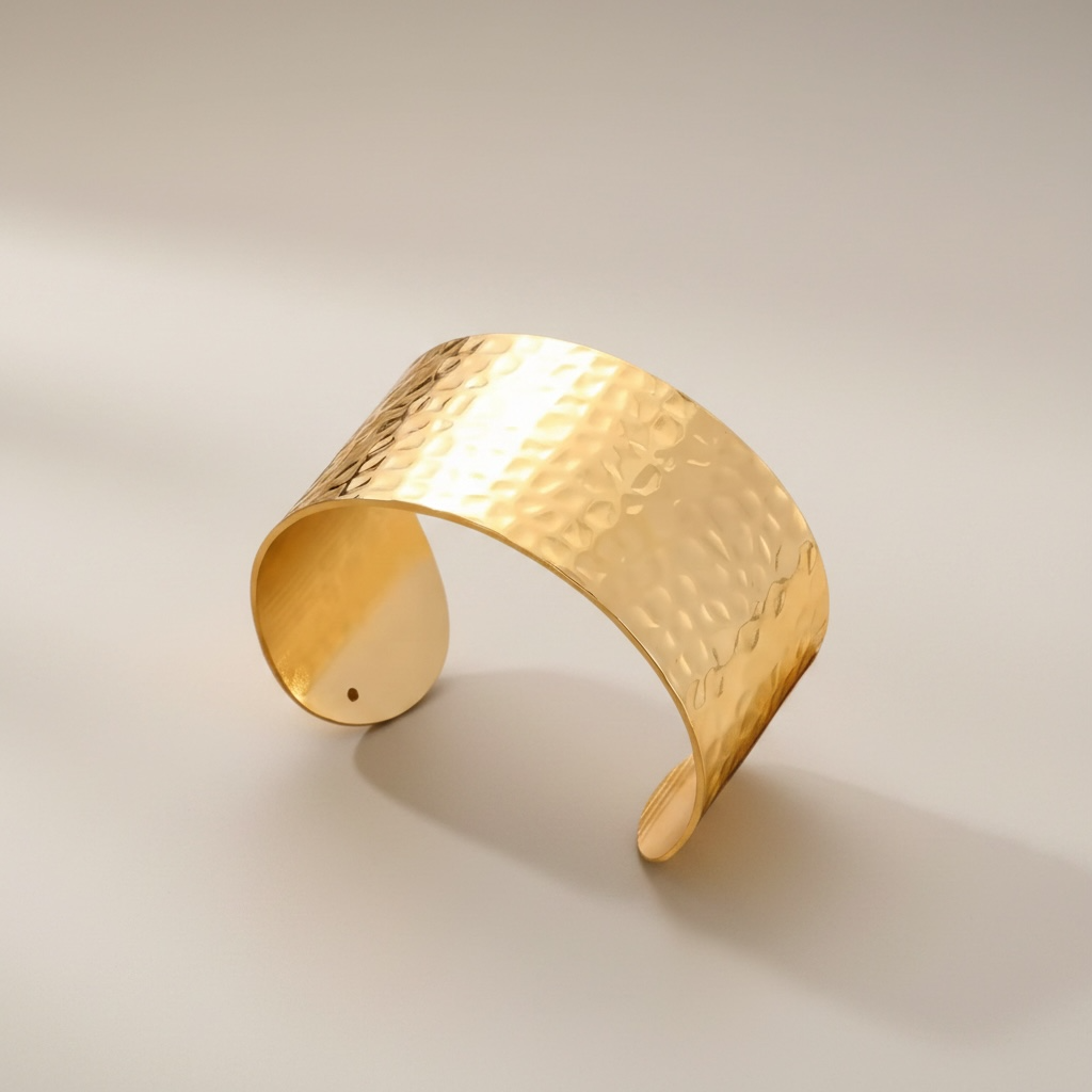 Letheria Bracciale Acciaio Martellato | Donna Luxury