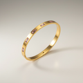 Bracciale Collezione Althea Bangle | Rigido Donna Oro con Pietre Smeraldo Rosa  Acciaio inox