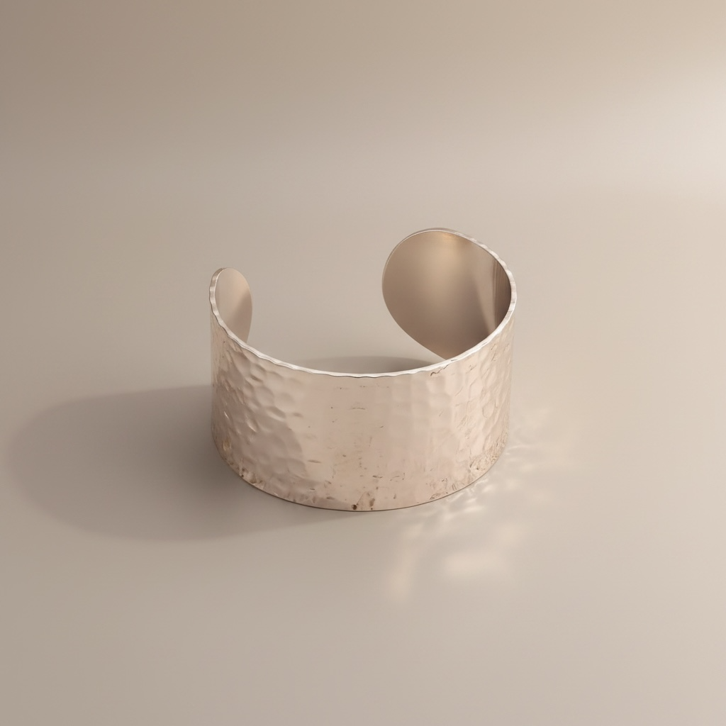Letheria Bracciale Acciaio Martellato | Donna Luxury