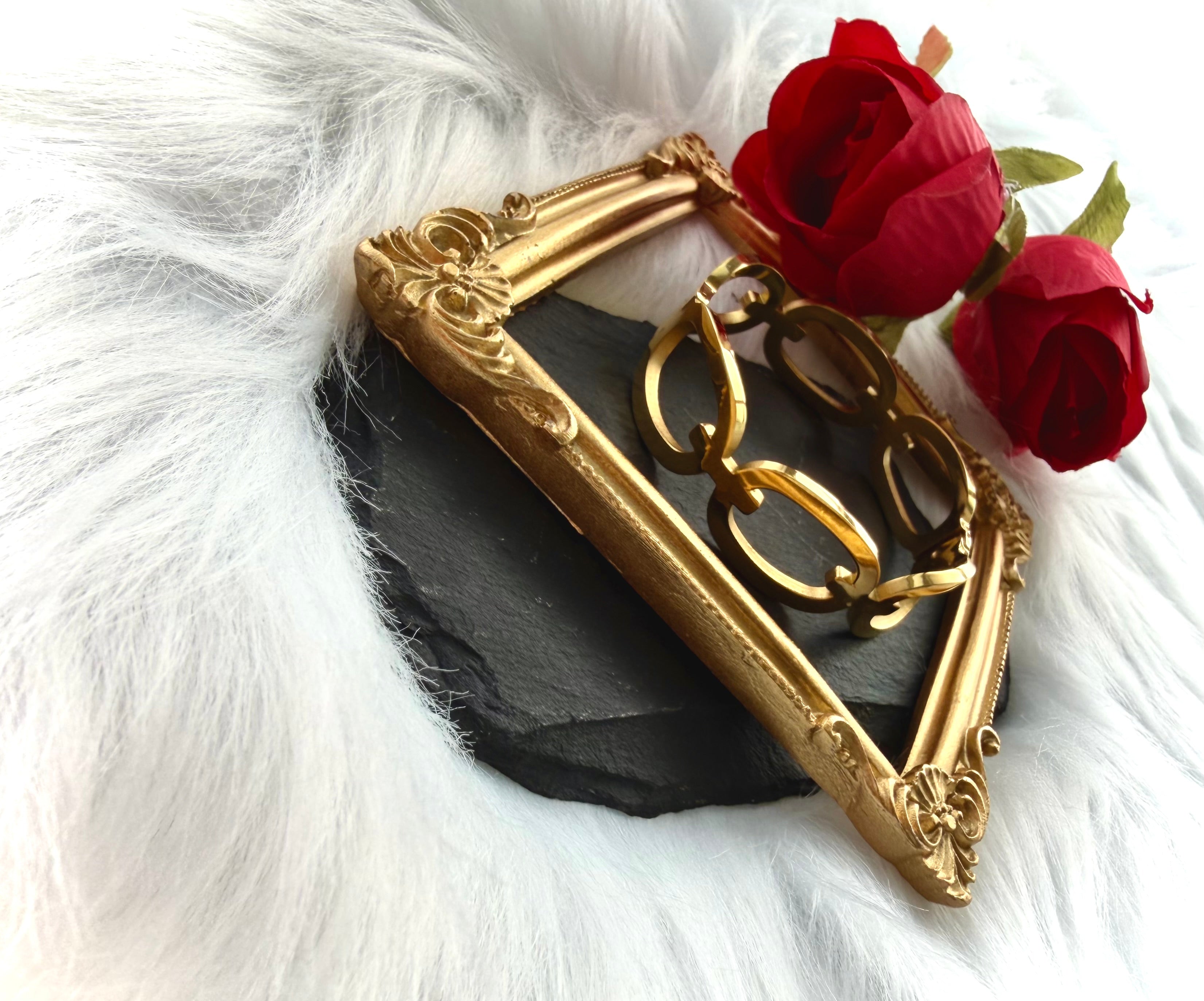 Bracciale Rigido Gold in Acciaio Inox | Imperia