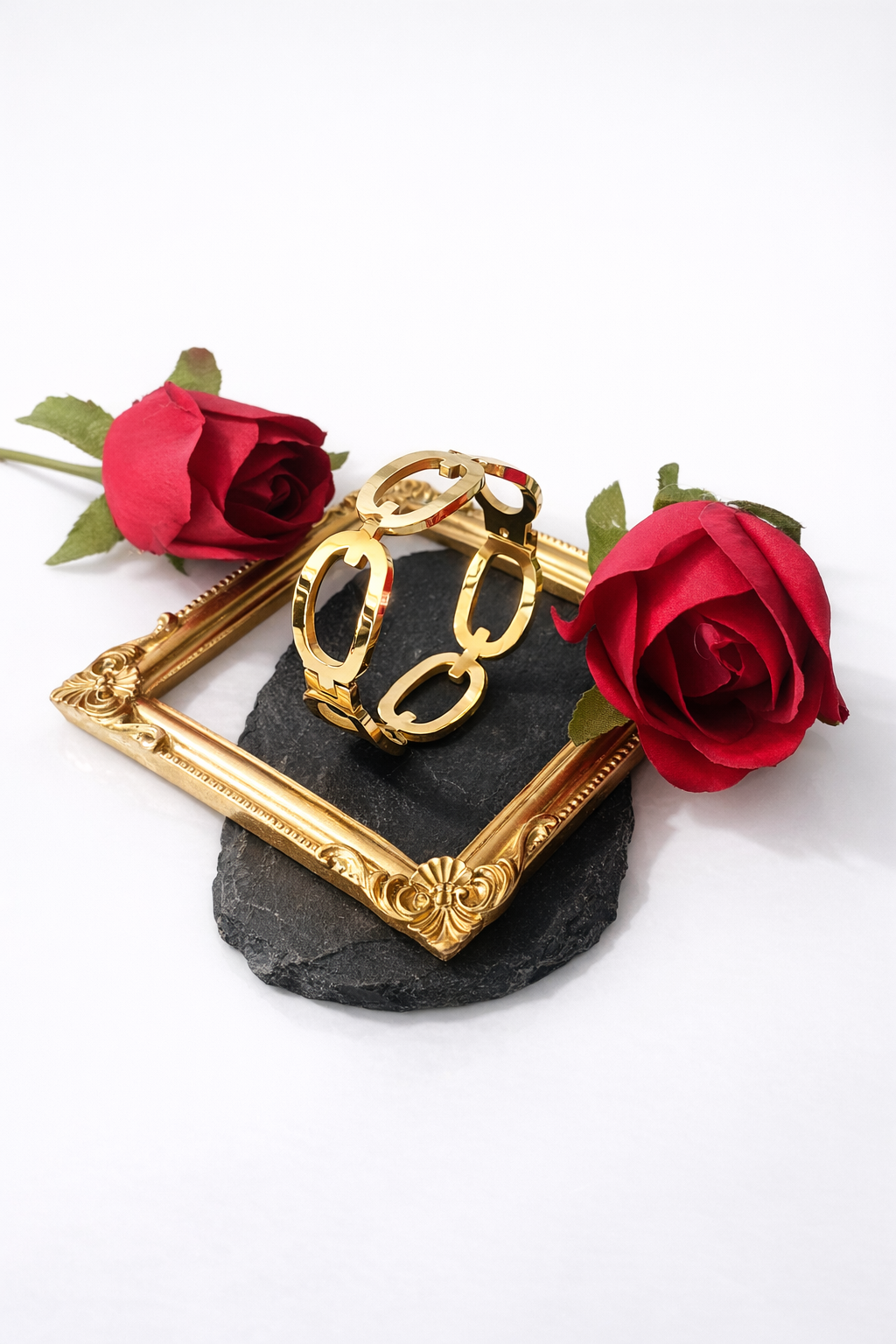 Bracciale Rigido Gold in Acciaio Inox | Imperia