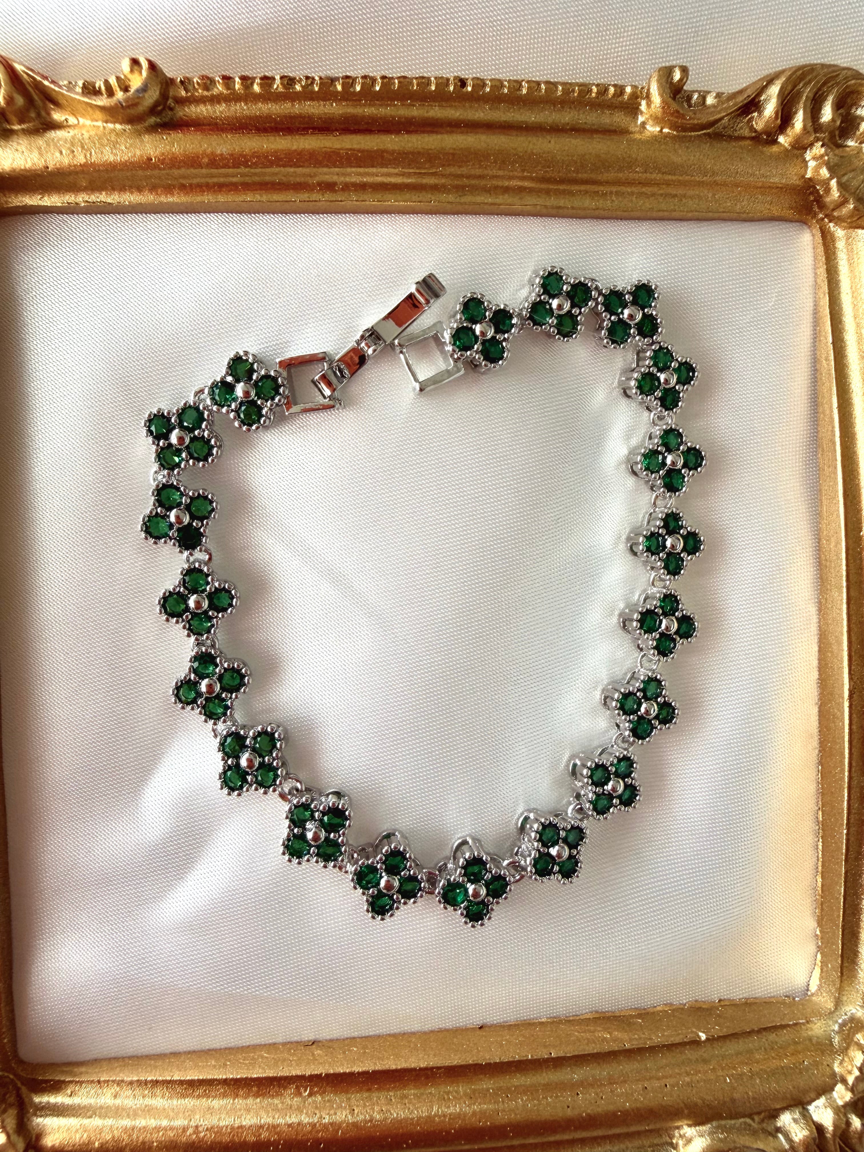 Bracciale Floréa Petals in Acciaio con Zirconi | Bracciale Fiore Donna