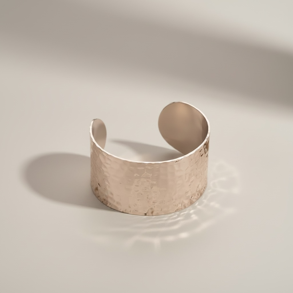 Letheria Bracciale Acciaio Martellato | Donna Luxury