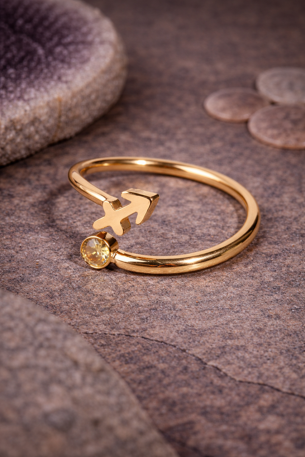 ANELLI ZODIACALI | ANELLI ACCIAIO INOX CON CRISTALLI | PIETRE NATURALI | ANELLO SEGNO ZODIACALE