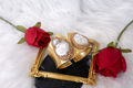 Bracciale placcato Gold con Abalone Naturale