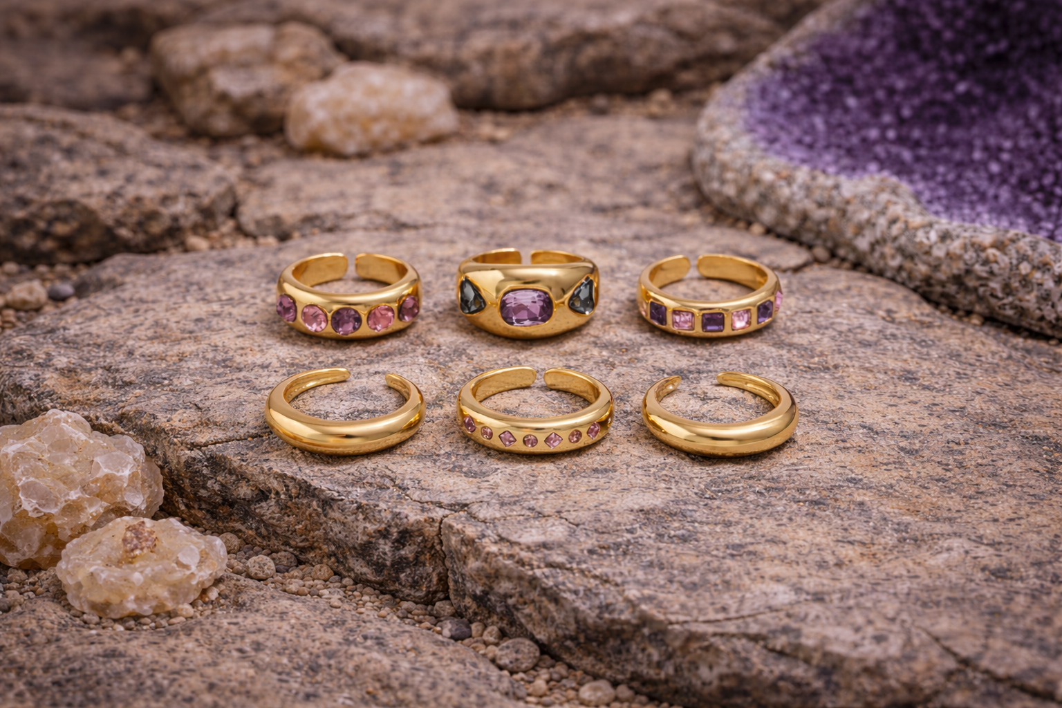 ✨ Lux Liliae ✨

Anelli Regolabili Luxury con Zirconi Lilla
Raffinato | Luminoso | Iconico