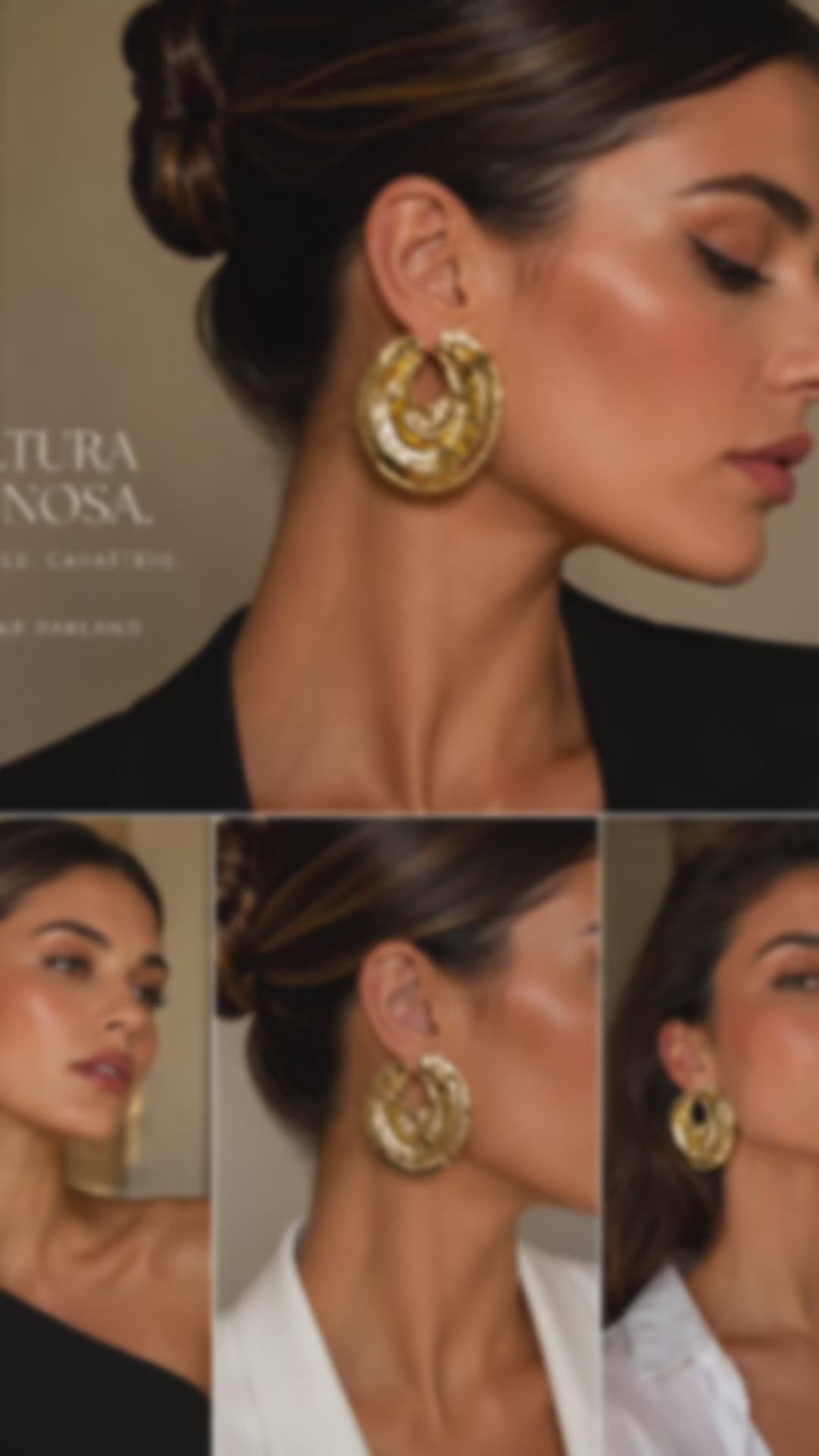 Soléa – Orecchini Placcati Oro